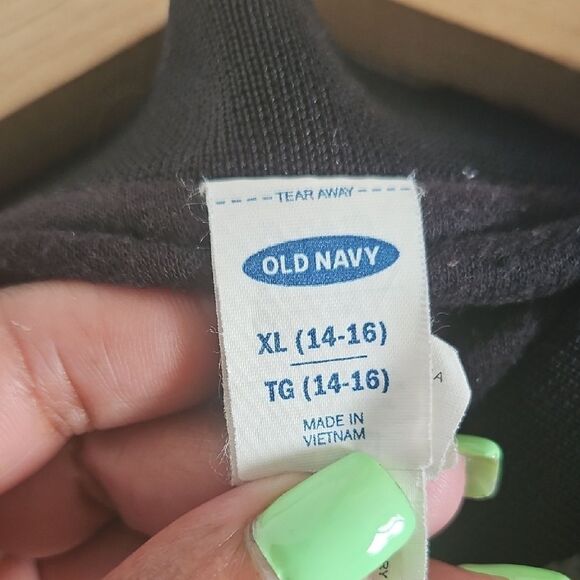 Old Navy Green Bomber Jacket with Ribbed Cuffs - Picture 2 of 16